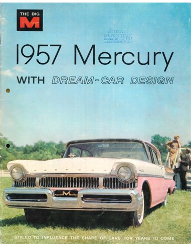 1957 MERCURY RANGE BROCHURE ENGLISH (US)