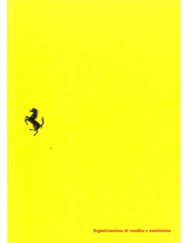 1993 FERRARI VERKOOP & SERIVCE ORGANISATIE INSTRUCTIEBOEKJE 802/93