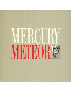 1962 MERCURY METEOR BROCHURE ENGELS (USA)