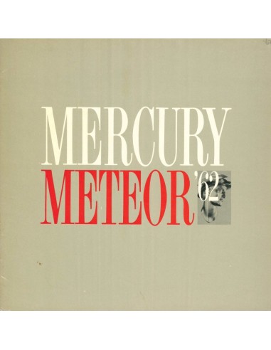 1962 MERCURY METEOR BROCHURE ENGLISH (US) 