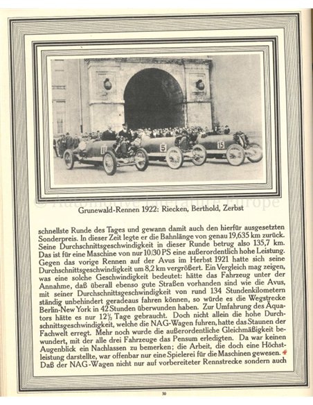 25 JAHRE NAG 1901 - 1926 (NEUE AUTOMOBIL - GESELLSCHAFT)