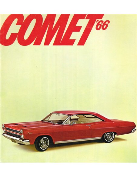 1966 MERCURY COMET PROSPEKT ENGLISCH (USA)