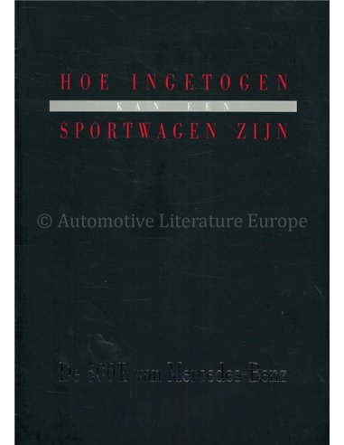 1991 MERCEDES BENZ 500E BROCHURE NEDERLANDS