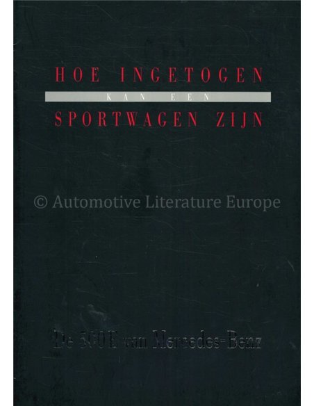1991 MERCEDES BENZ 500E BROCHURE NEDERLANDS