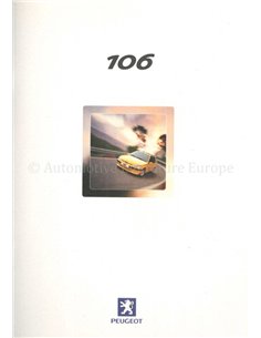 2000 PEUGEOT 106 BROCHURE NEDERLANDS
