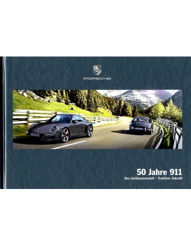 2013 PORSCHE 911 50 JAAR HARDCOVER BROCHURE DUITS