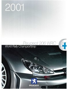2001 PEUGEOT 206 WRC PERSMAP ENGELS 