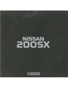 1988 NISSAN 200SX PROSPEKT ENGLISCH
