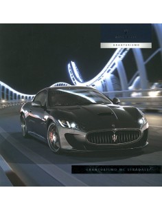 2013 MASERATI GRANTURISMO MC STRADALE BROCHURE ENGELS