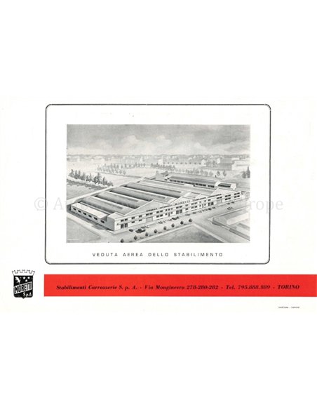 1961 MORETTI FIAT 750 PROSPEKT 