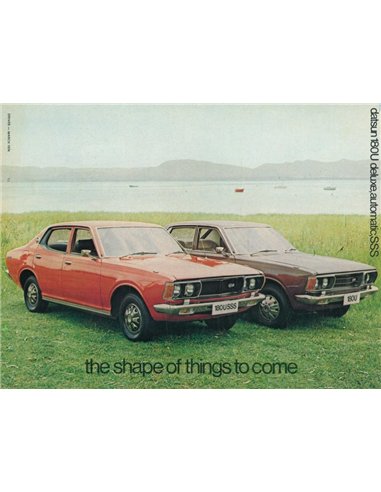 1974 DATSUN 180U BROCHURE ENGLISH