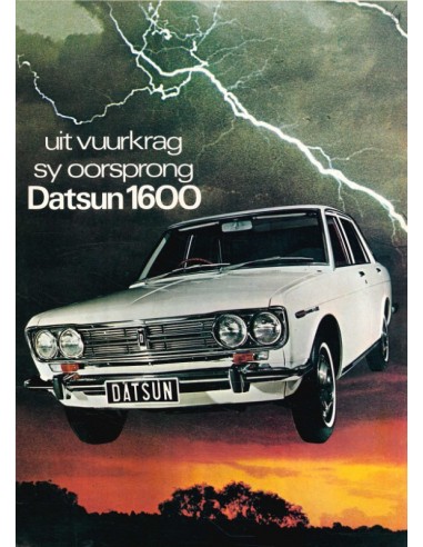 1969 DATSUN 1600 PROSPEKT AFRIKANISCH