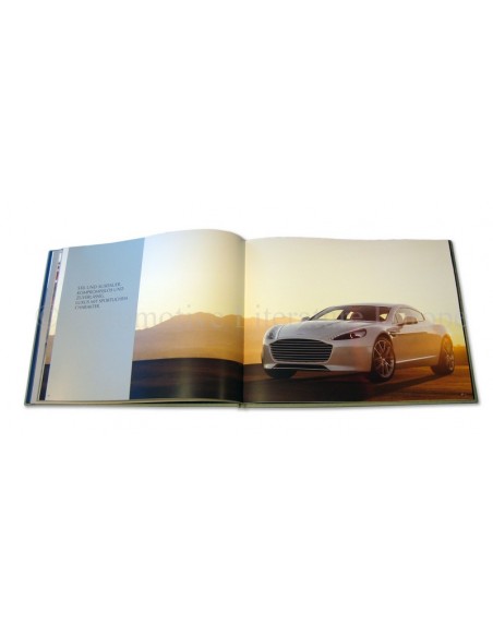 2013 ASTON MARTIN RAPIDE S HARDCOVER BROCHURE DUITS