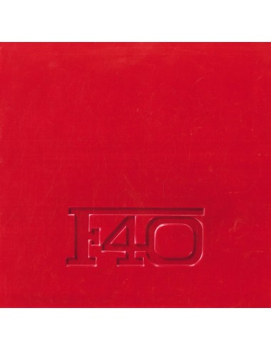 1990 FERRARI F40 BROCHURE 479/87