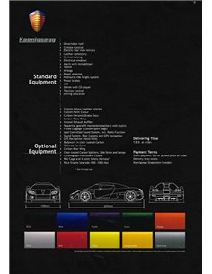 2006 KOENIGSEGG CCX BROCHURE ENGLISH 2