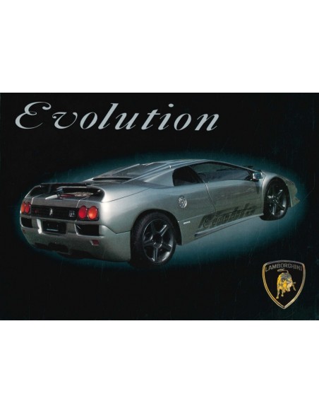 1997 LAMBORGHINI DIABLO EVOLUTION BROCHURE 