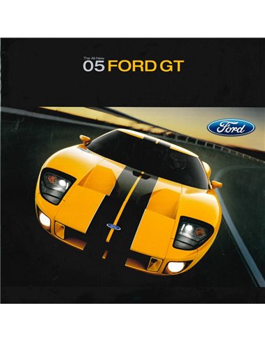 2005 FORD GT BROCHURE ENGLISH (US)