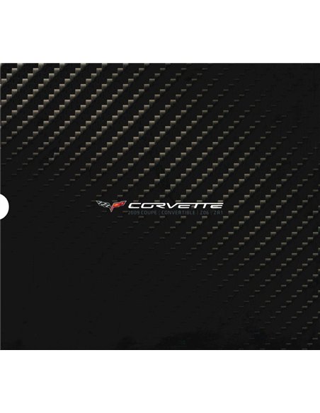 2009 CHEVROLET CORVETTE PROSPEKT ENGLISCH (USA)