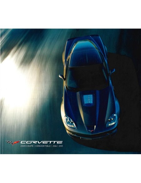 2009 CHEVROLET CORVETTE BROCHURE ENGELS (USA)