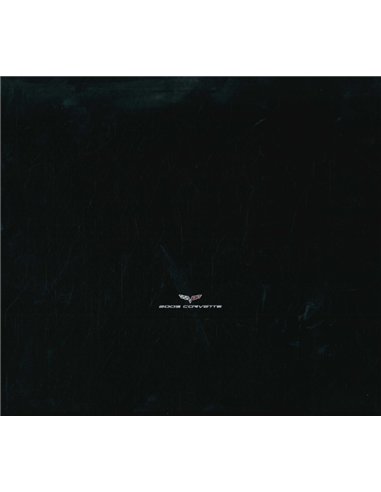 2005 CHEVROLET CORVETTE BROCHURE ENGELS (USA)