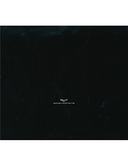 2005 CHEVROLET CORVETTE BROCHURE ENGLISH (US)