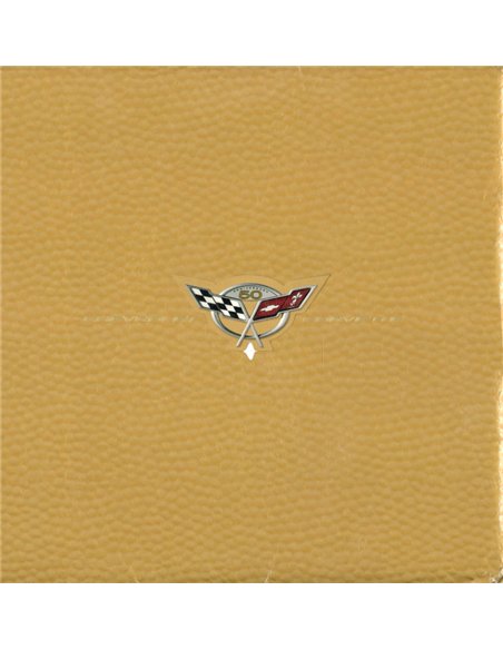 2003 CHERVOLET CORVETTE 50TH ANNIVERSARY BROCHURE ENGLISH (US)