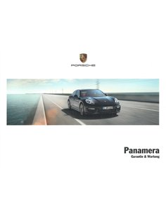 2015 PORSCHE PANAMERA GARANTIE & WARTUNG DEUTSCH