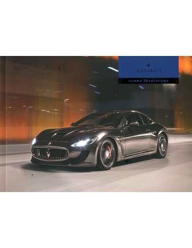 2013 MASERATI GRANTURISMO BROCHURE DUITS