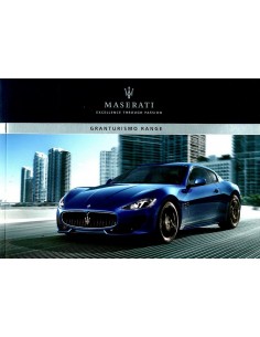 2013 MASERATI GRANTURISMO BROCHURE ENGELS