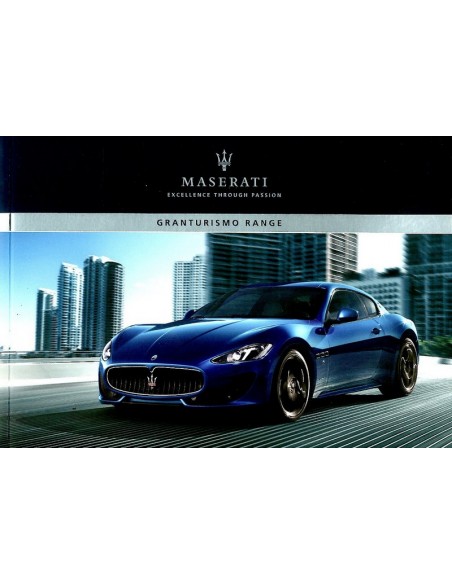 2013 MASERATI GRANTURISMO BROCHURE ENGELS