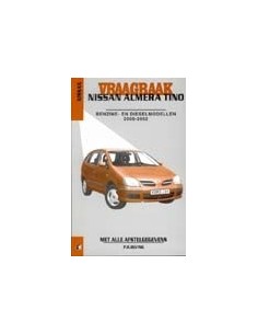 2000 - 2002 NISSAN ALMERA TINO BENZINE DIESEL VRAAGBAAK NEDERLANDS