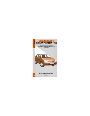 2000 - 2002 NISSAN ALMERA TINO BENZINE DIESEL VRAAGBAAK NEDERLANDS