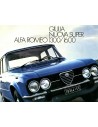 1975 ALFA ROMEO GIULIA NUOVA SUPER 1300 1600 BROCHURE NEDERLANDS