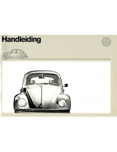 1971 VOLKSWAGEN KEVER 1200 1300 INSTRUCTIEBOEK NEDERLANDS