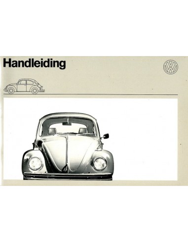 1971 VOLKSWAGEN KEVER 1200 1300 INSTRUCTIEBOEK NEDERLANDS
