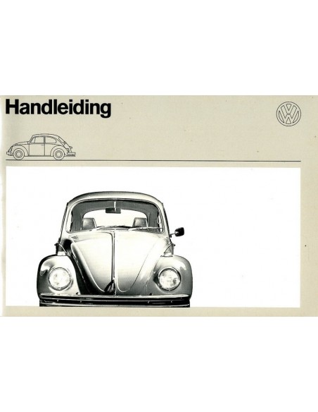 1971 VOLKSWAGEN KEVER 1200 1300 INSTRUCTIEBOEK NEDERLANDS