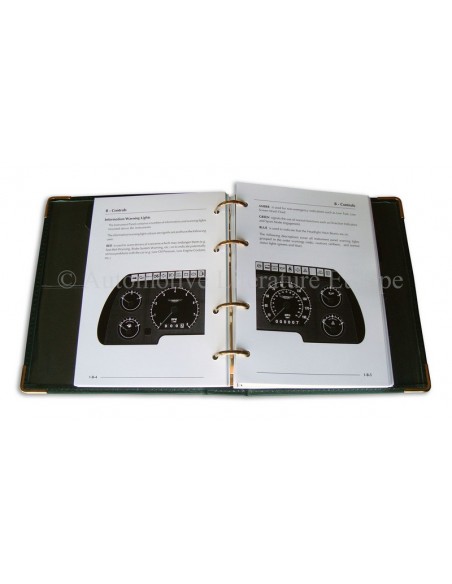 1999 ASTON MARTIN DB7 VANTAGE INSTRUCTIEBOEKJE ENGELS