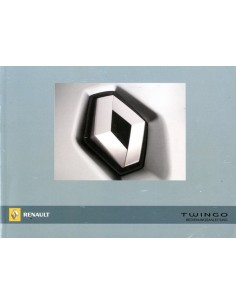 2007 RENAULT TWINGO INSTRUCTIEBOEKJE DUITS