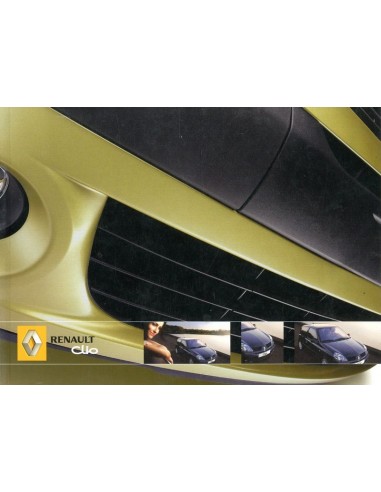 2005 RENAULT CLIO INSTRUCTIEBOEKJE DUITS