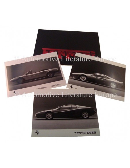 1984 FERRARI PROGRAMMA PERSMAP ITALIAANS 325/84