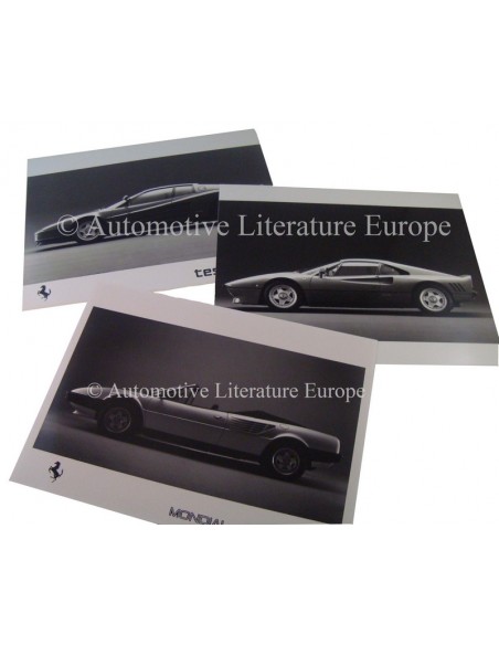 1984 FERRARI PROGRAMMA PERSMAP ITALIAANS 325/84