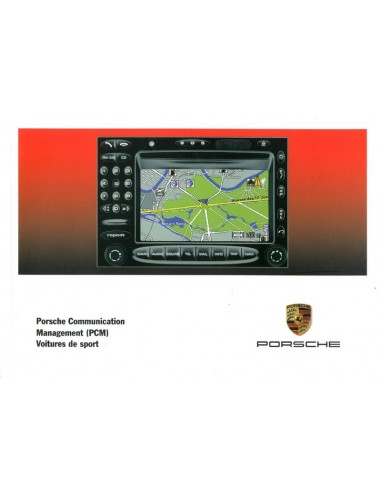 2003 PORSCHE PCM INSTRUCTIEBOEKJE FRENCH