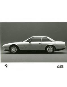 1986 FERRARI PROGRAMMA PERSMAP ENGELS 447/86 2