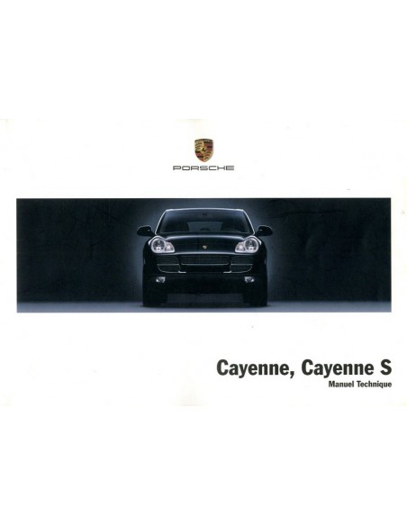 2005 PORSCHE CAYENNE INSTRUCTIEBOEKJE FRANS