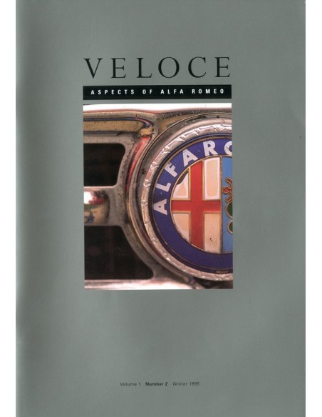 1995 ALFA ROMEO VELOCE MAGAZINE 2