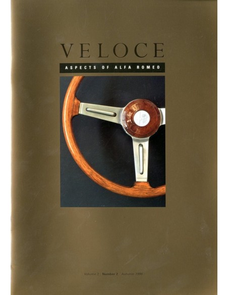 1996 ALFA ROMEO VELOCE MAGAZINE 2