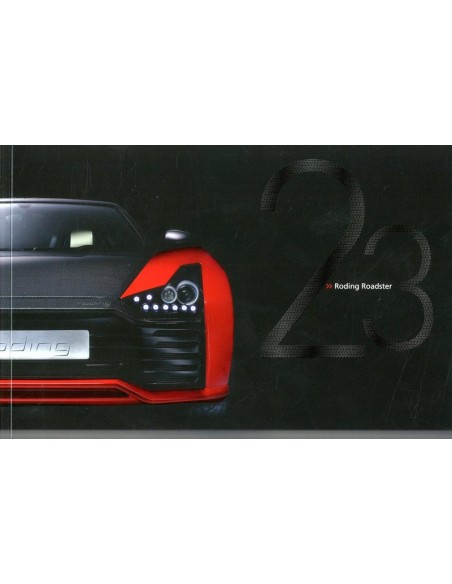 2012 RODING ROADSTER 23 BROCHURE ENGELS