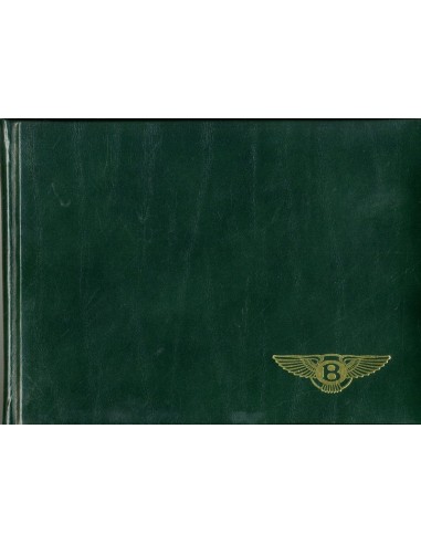 1996 BENTLEY TURBO R HARDCOVER INSTRUCTIEBOEKJE FRANS / DUITS