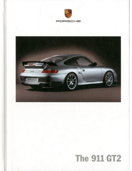 2005 PORSCHE 911 GT2 HARDCOVER BROCHURE ENGELS