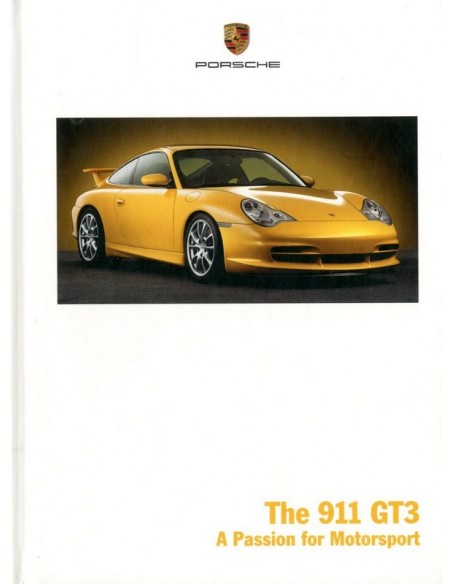 2003 PORSCHE 911 GT3 HARDCOVER BROCHURE ENGELS